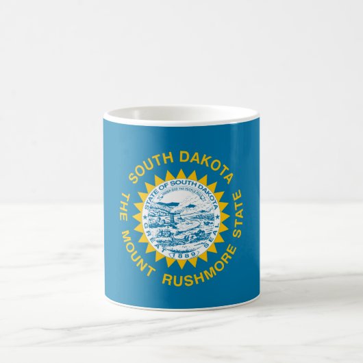 De vlag van Zuid-Dakota Koffiemok (Center)