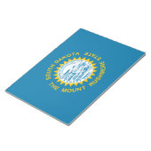De vlag van Zuid-Dakota Notitieblok (Schuin)