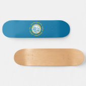 De vlag van Zuid-Dakota Persoonlijk Skateboard (Horizontaal)