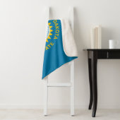 De vlag van Zuid-Dakota Sherpa Deken (In situ)