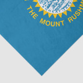 De vlag van Zuid-Dakota Tissuepapier (Detail)