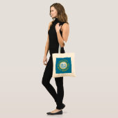 De vlag van Zuid-Dakota Tote Bag (Voorkant (model))