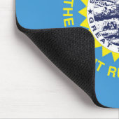 De vlag van Zuid-Dakota, Verenigde Staten van Amer Muismat (Hoek)