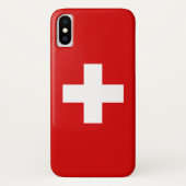 De vlag van Zwitserland Case-Mate iPhone Case (Achterkant)