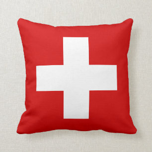 De vlag van Zwitserland Kussen