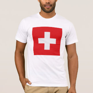De vlag van Zwitserland T-shirt