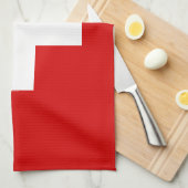 De vlag van Zwitserland Theedoek (Quarter Fold)