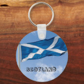 De vlag voor Schotland voeren Sleutelhanger (Voorkant)
