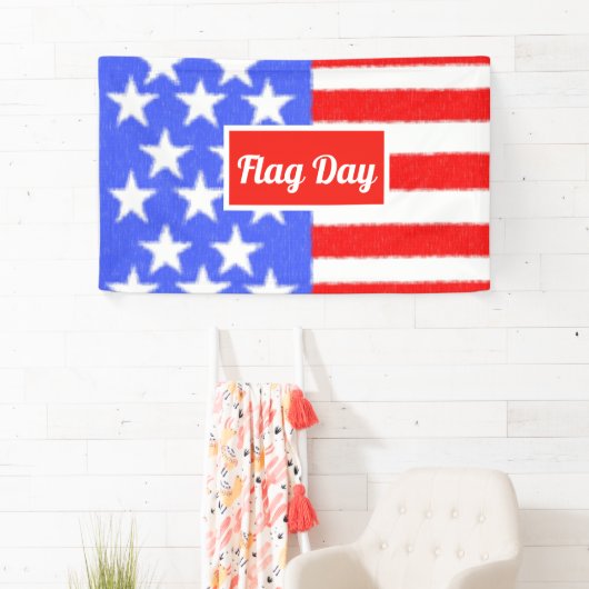 De vlaggendag, personaliseer Chocolate Covered Ore Spandoek (Insitu)