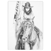 De vlaggendrager klembord (Achterkant)