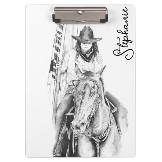 De vlaggendrager klembord (Voorkant)