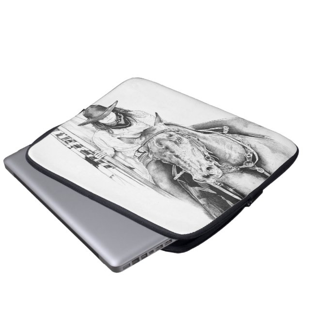 De vlaggendrager laptop sleeve (Voorkant onderkant)