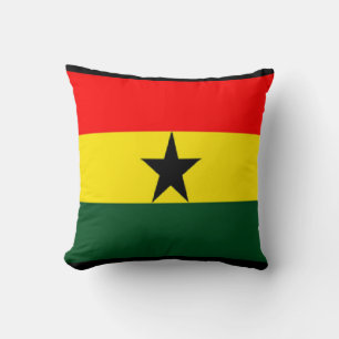De vlaghoofdkussen van Ghana Kussen