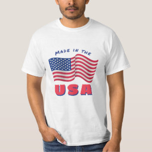 De vlagontwerp van de VS T-shirt