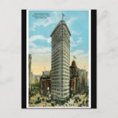 De vlakke Bouw van het Ijzer. Broadway en Vijfde Briefkaart (Voorkant)