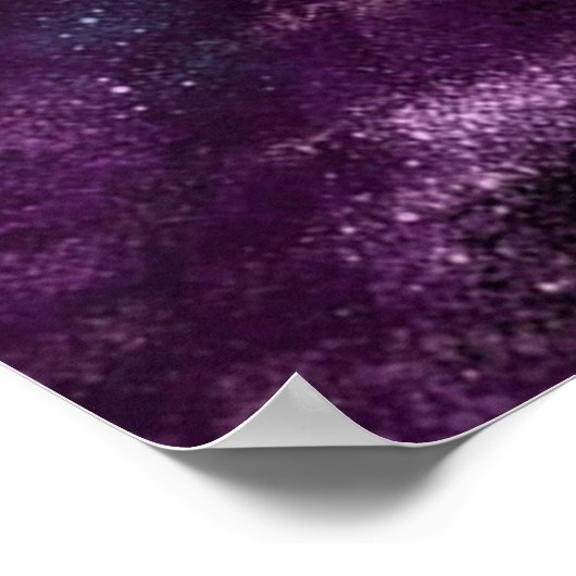 De vlakte aarde poster (Hoek)