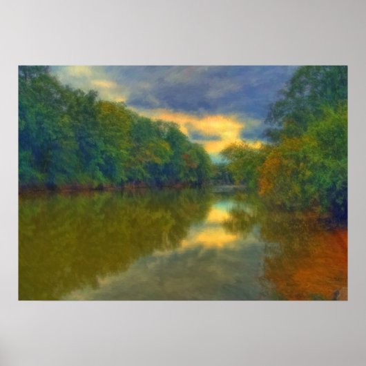 De vlakte poster (Voorkant)