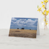 De vlakte Serengeti Kaart (Gele Bloem)