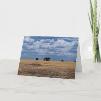 De vlakte Serengeti Kaart