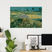 De vlakte van Auvers - Vincent van Gogh Poster (Thuiskantoor)