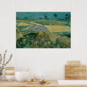 De vlakte van Auvers - Vincent van Gogh Poster (Keuken)