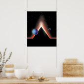 De vlakten van Mars Poster (Keuken)