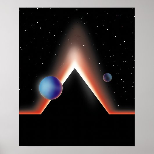 De vlakten van Mars Poster (Voorkant)