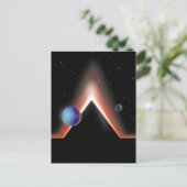 De vlaktes van Mars Briefkaart (Staand voorkant)