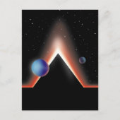 De vlaktes van Mars Briefkaart (Voorkant)
