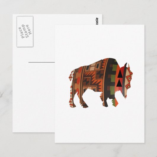 De vlakverklaring briefkaart (Voorkant / Achterkant)