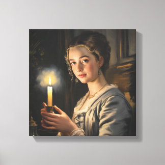De Vlam Binnenin Canvas Afdruk