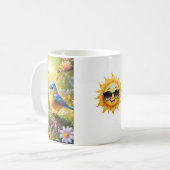 De vlam die de weg verlicht koffiemok (Voorkant links)