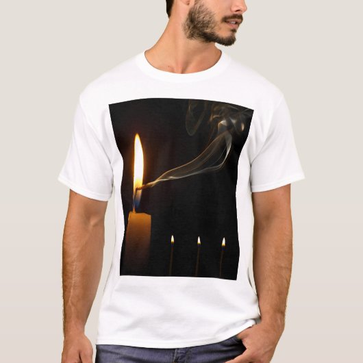 🕯 De Vlam Gedoofd: Nirvana en het Einde van T-shirt (Voorkant)