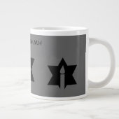 De vlam & ster - grote koffiekop (Rechts)