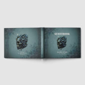 De vlam van het leven: een schedelontwerp. gastenboek (Volledig)