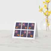 De Vlammen van de nacht Kaart (Gele Bloem)