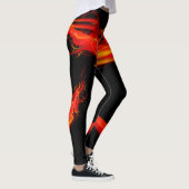 De vlammende Peper van de Spaanse peper Leggings (Rechts)