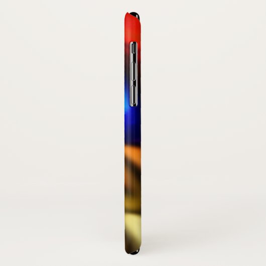 De vlammende Stroom van Tiffany Case-Mate iPhone Case (Achterkant/links)