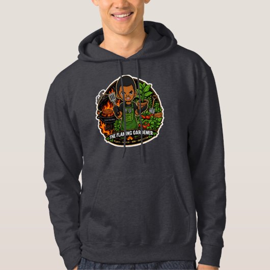 De Vlammende Tuinier Hoodie (Voorkant)