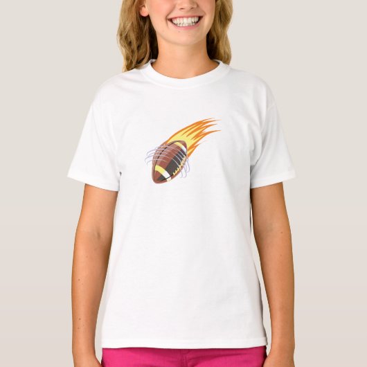 De Vlammende Voetbal - T-shirt (Voorkant)