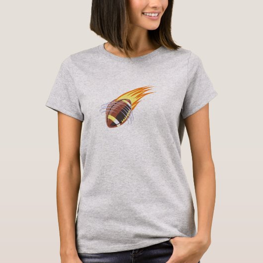 De Vlammende Voetbal - T-shirt (Voorkant)