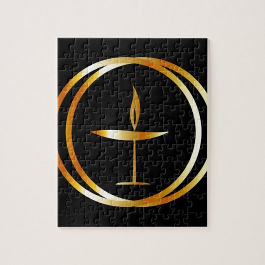 De vlammenijs legpuzzel (Verticaal)