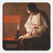 De Vlea Catcher Vierkante Sticker (Voorkant)