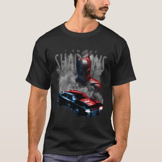 De vleermuis en Batmobile T-shirt (Voorkant)
