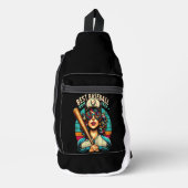 De vleermuis-met de beste honkbal mam sling bag (Voorkant)