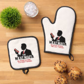 De vleesmaffia ovenwant en pannenrek set – Grappig (Top down)
