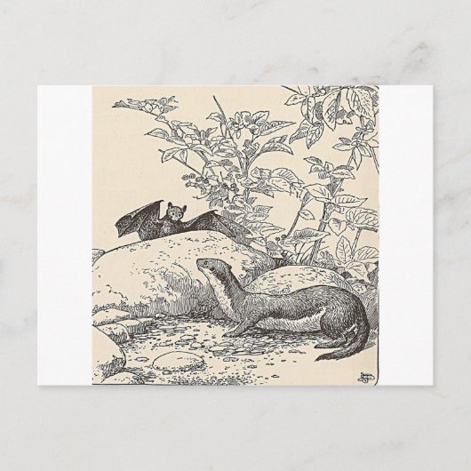 De vlek en de gootsteen briefkaart (Voorkant)