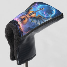 De Vleugelde Viool van de Maneschijn Rijken Golfheadcover