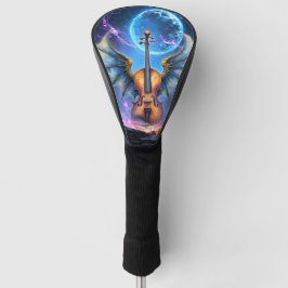 De Vleugelde Viool van de Maneschijn Rijken Golfheadcover
