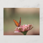 De vleugels - Butterfly Briefkaart (Voorkant)